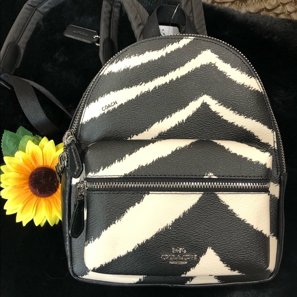 COACH
Mini Charlie Zebra Print Backpack NWT! - Picture 4 of 9